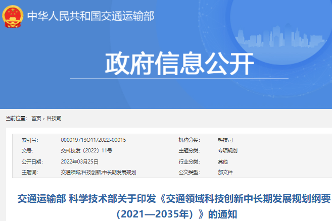 交通领域科技创新中长期发展规划纲要印发 部署飞行汽车等研发.png